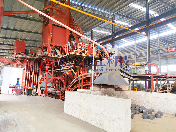 固廢金屬熱壓塊生產(chǎn)線